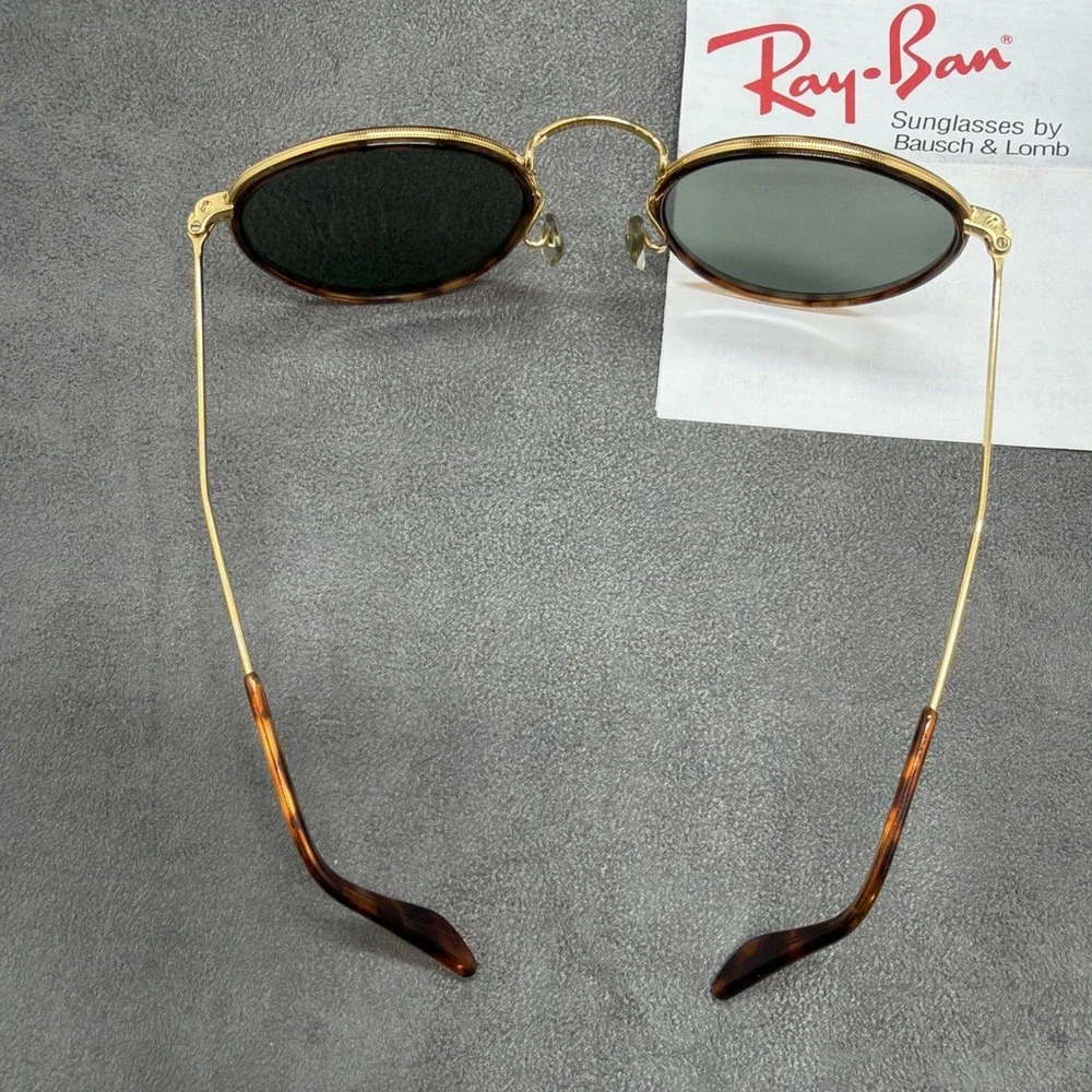 Vintage RAY BAN W1674 YOUTH SIZE Bausch & Lomb Round Sunglasses